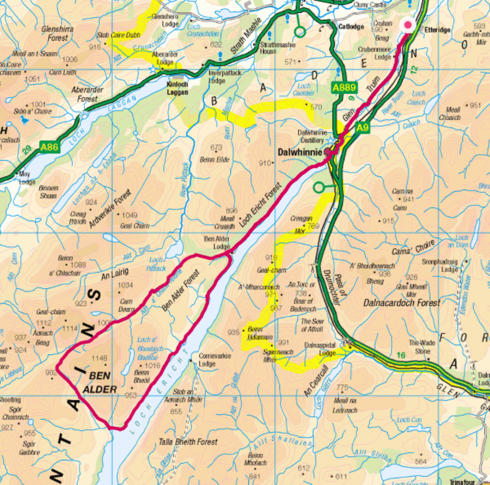 Ben Alder Circuit - Overview